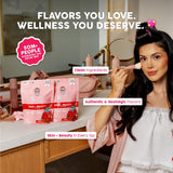 Taste Salud etiqueta con lista de ingredientes clínicos visible y clara