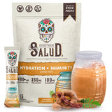 Taste Salud empaque frontal tamarindo, sabor refrescante y beneficios