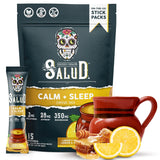 Taste Salud frente del empaque mostrando 15 sobres y beneficios claros