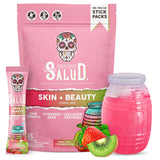 Taste Salud frente del paquete mostrando 15 sobres y beneficios visibles