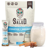 Taste Salud empaque frontal horchata muestra beneficios de hidratación