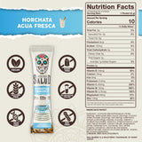 Taste Salud bebida horchata en vaso, aspecto cremoso y refrescante
