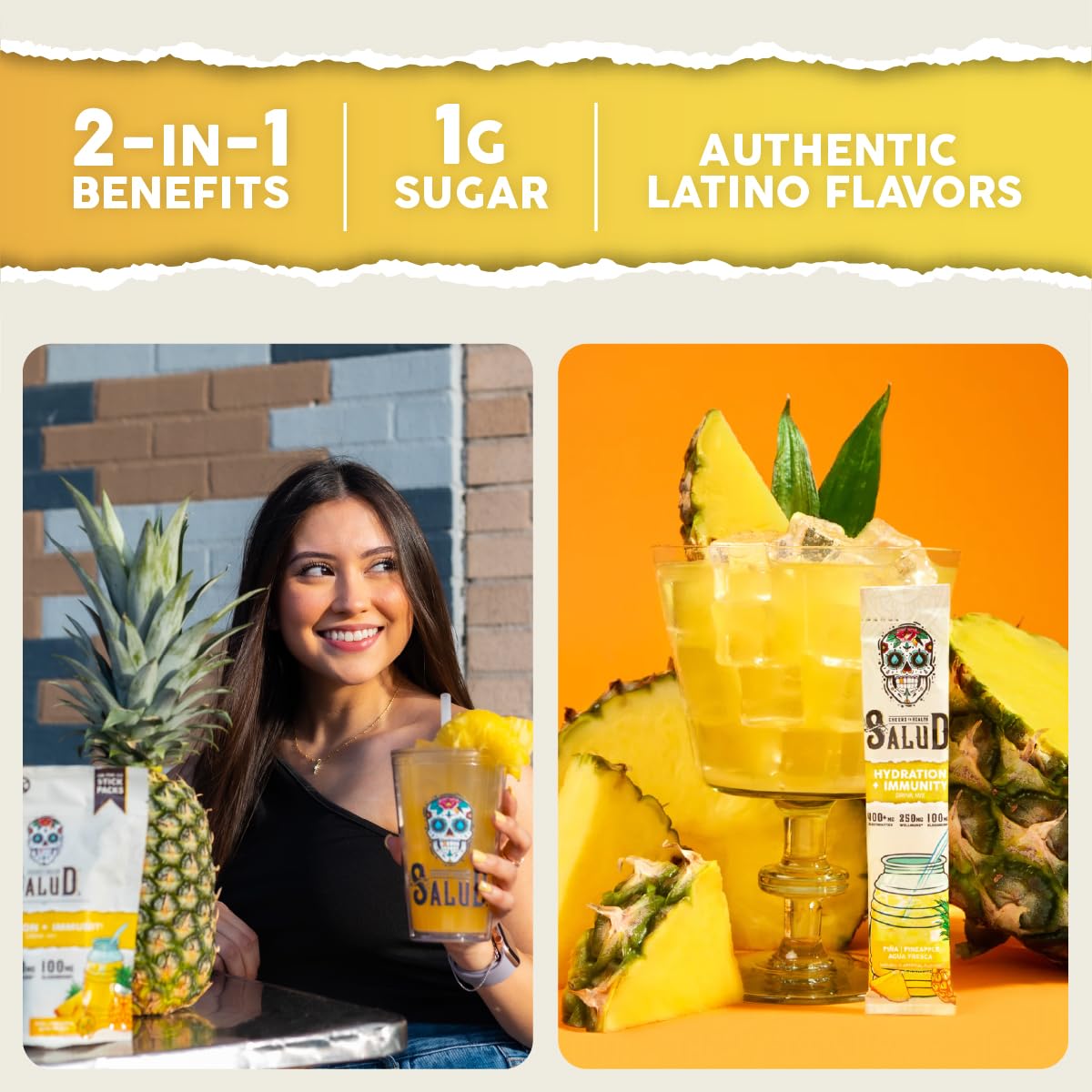 Taste Salud polvo textura en primer plano con aspecto soluble y natural