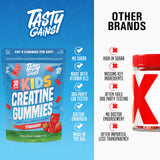 TASTY GAINS etiqueta de ingredientes y tabla nutricional para confianza