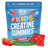 TASTY GAINS frente del envase mostrando diseño y conteo de 60 unidades
