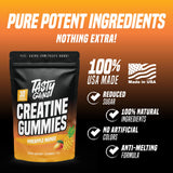 TASTY GAINS porción en mano lista para consumir y práctica para el gimnasio