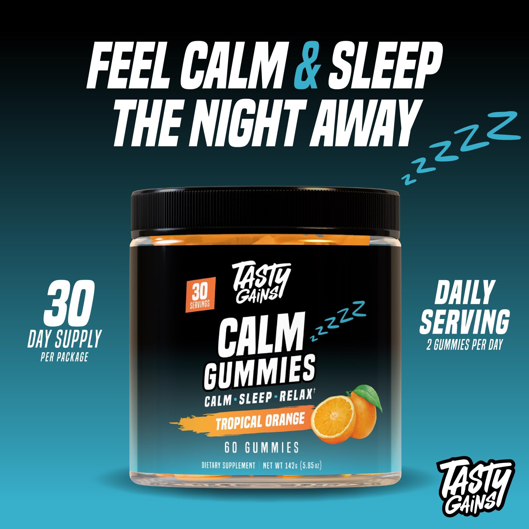 TASTY GAINS primer plano textura de gominola resaltando suavidad y sabor