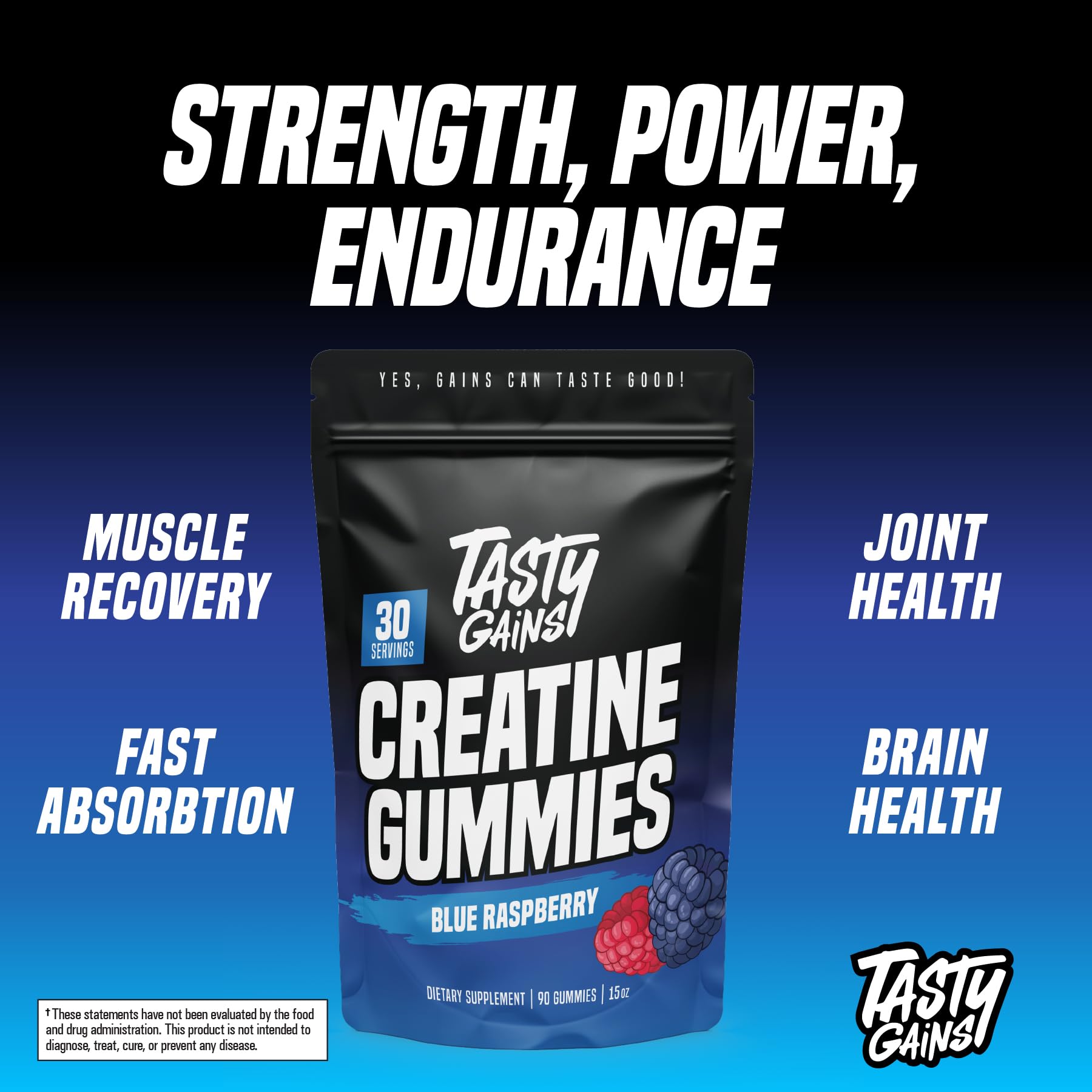 TASTY GAINS gominolas junto a equipo de gimnasio para ilustrar uso en entrenamiento