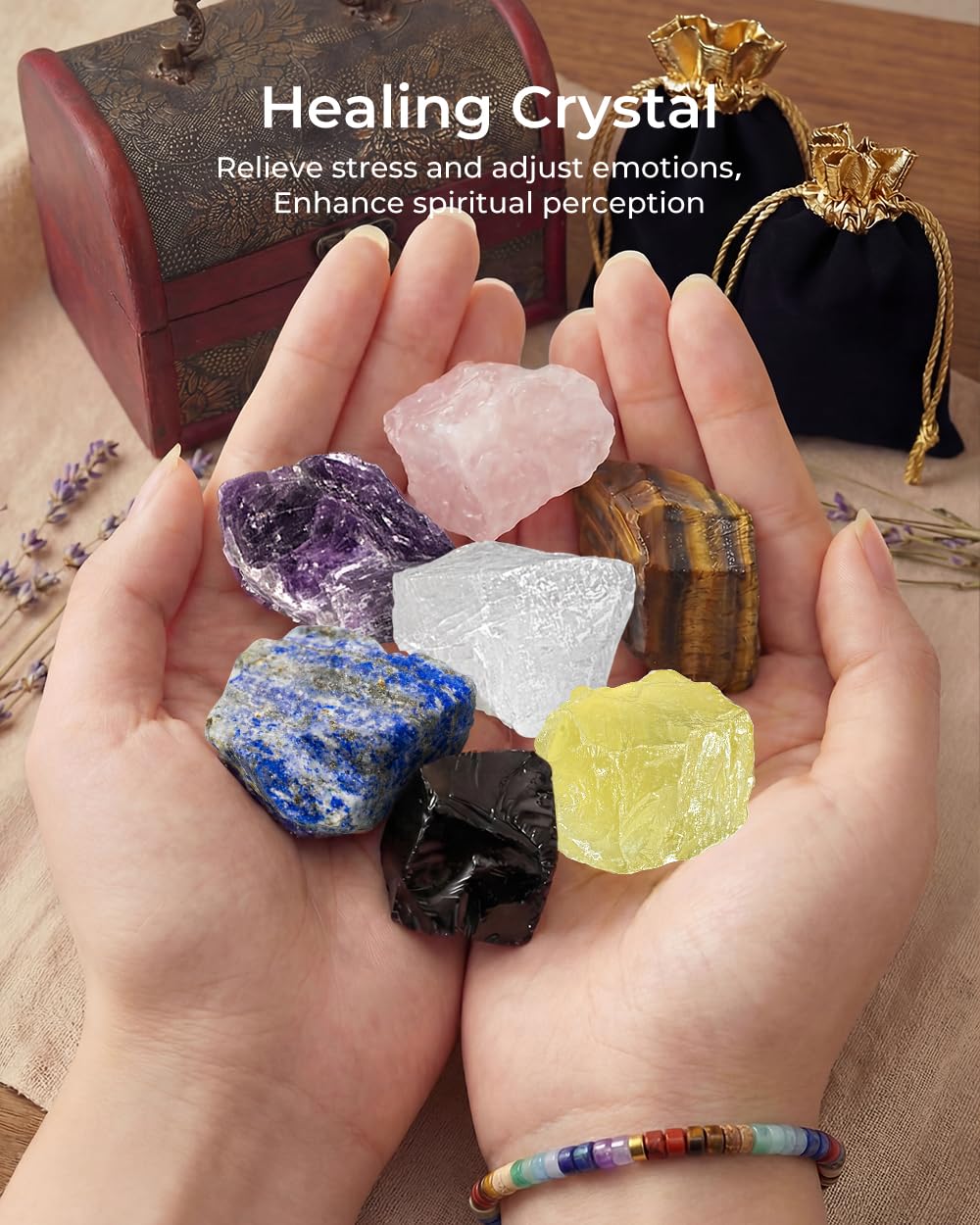 TATOODAA worry stone en mano para aliviar estrés rápido