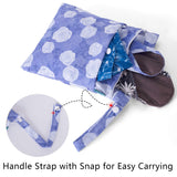 Teamoy bolsa impermeable con dos compartimentos para higiene separada