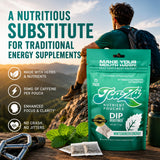 TeaZa pouch infusionado en taza para convertir en té energizante y sabroso