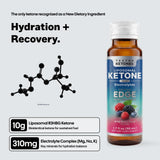 Tecton Ketones etiqueta detalle ingredientes, destaca 10 g D‑BHB y electrolitos