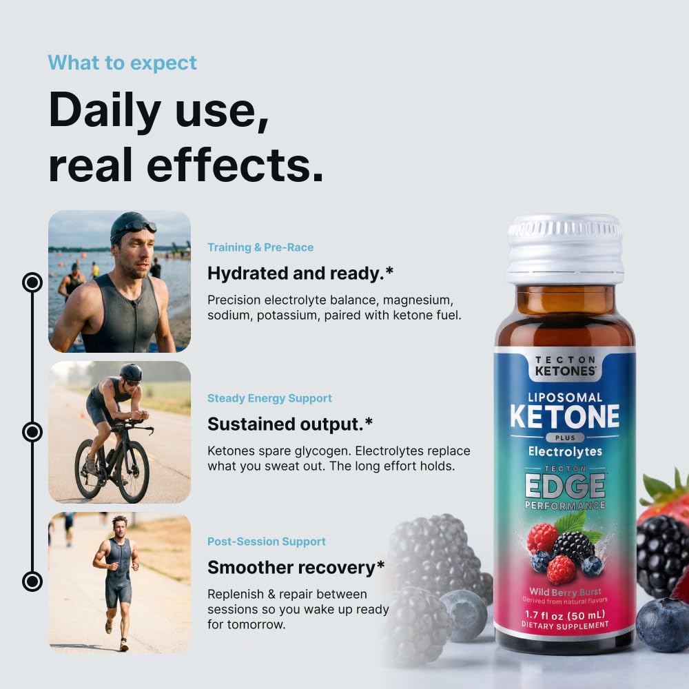 Tecton Ketones sobre mesa de desayuno, uso cotidiano y conveniente