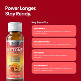 Tecton Ketones shot abierto vista superior, fácil consumo y rápido efecto