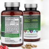 Teraputics IntestinePro ingredientes naturales dispersos que muestran origen botánico