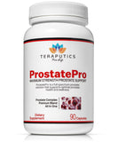 Teraputics ProstatePro frontal del envase mostrando dosis y diseño atractivo