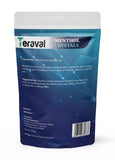 Teraval textura granular de cristales de mentol enfocada en pureza y calidad