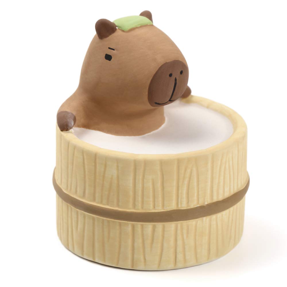 Terra Distribution difusor frontal Bathing Capybara mostrando diseño adorable y compacta utilidad