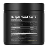 TERRA ELMNT detalle de etiqueta con ingredientes y dosificación visible