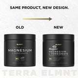 TERRA ELMNT etiqueta ingredientes que destaca Magtein y dosis exacta