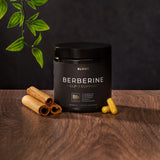 TERRA ELMNT polvo de berberina y dihydroberberine en primer plano