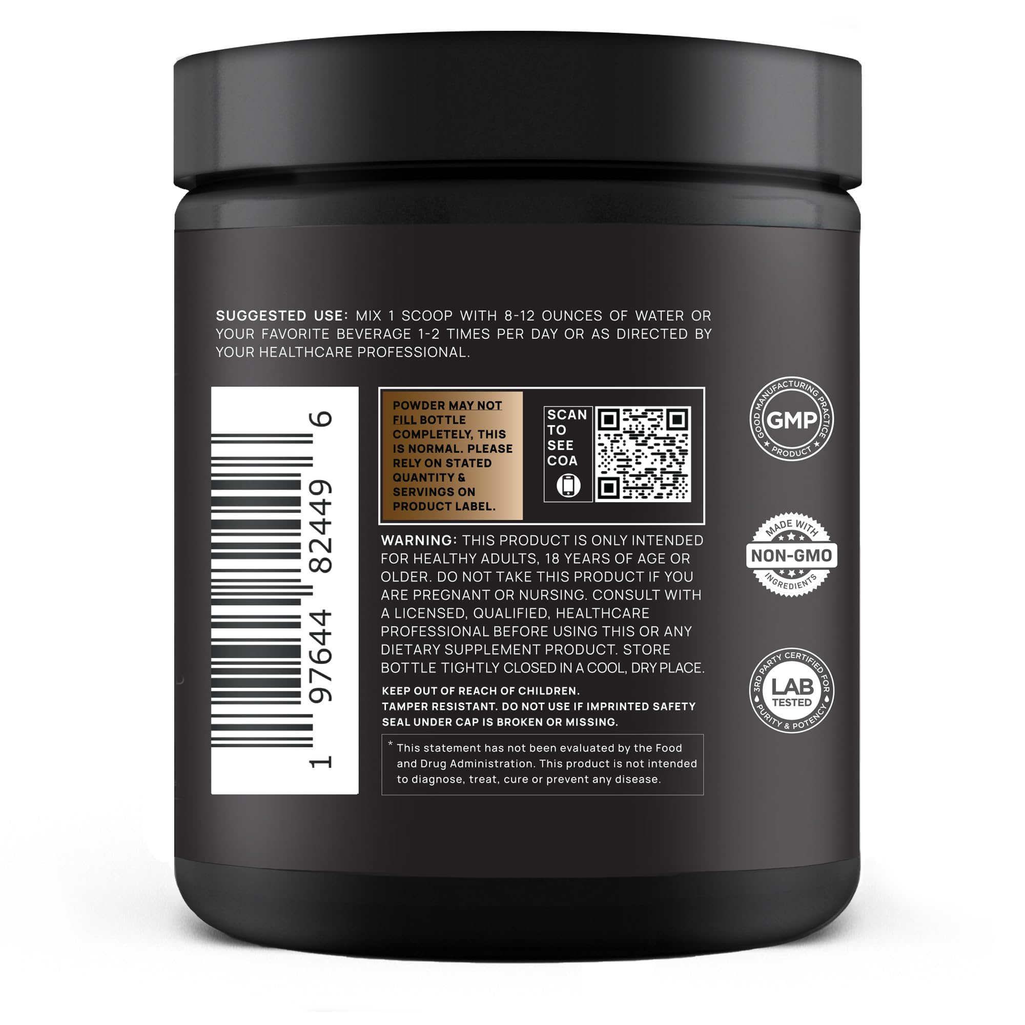 TERRA ELMNT mano sosteniendo envase transmite confianza y diseño premium