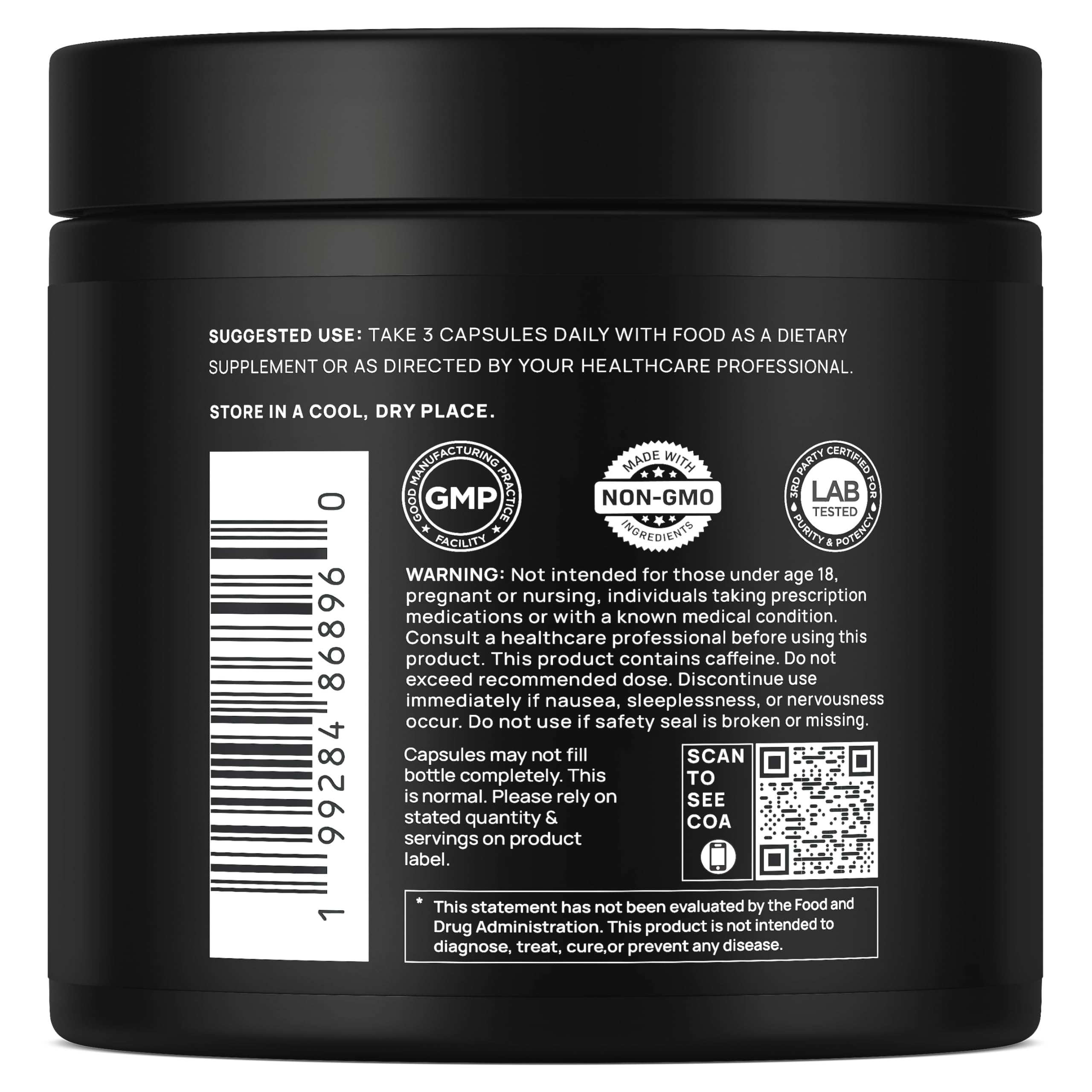 TERRA ELMNT certificado laboratorio ISO y control de pureza