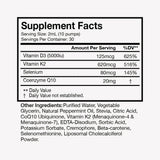 Terra Health Essentials textura de la gota liposomal destacando absorción rápida