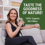 Terra Kai Organics primer plano de hongos adaptógenos y superalimentos incluidos