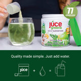Terra Kai Organics polvo disolviéndose para mezcla rápida y sin grumos