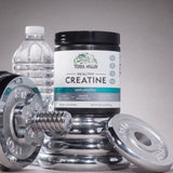 TERRA ORIGIN producto junto a pesas para entrenamiento potente