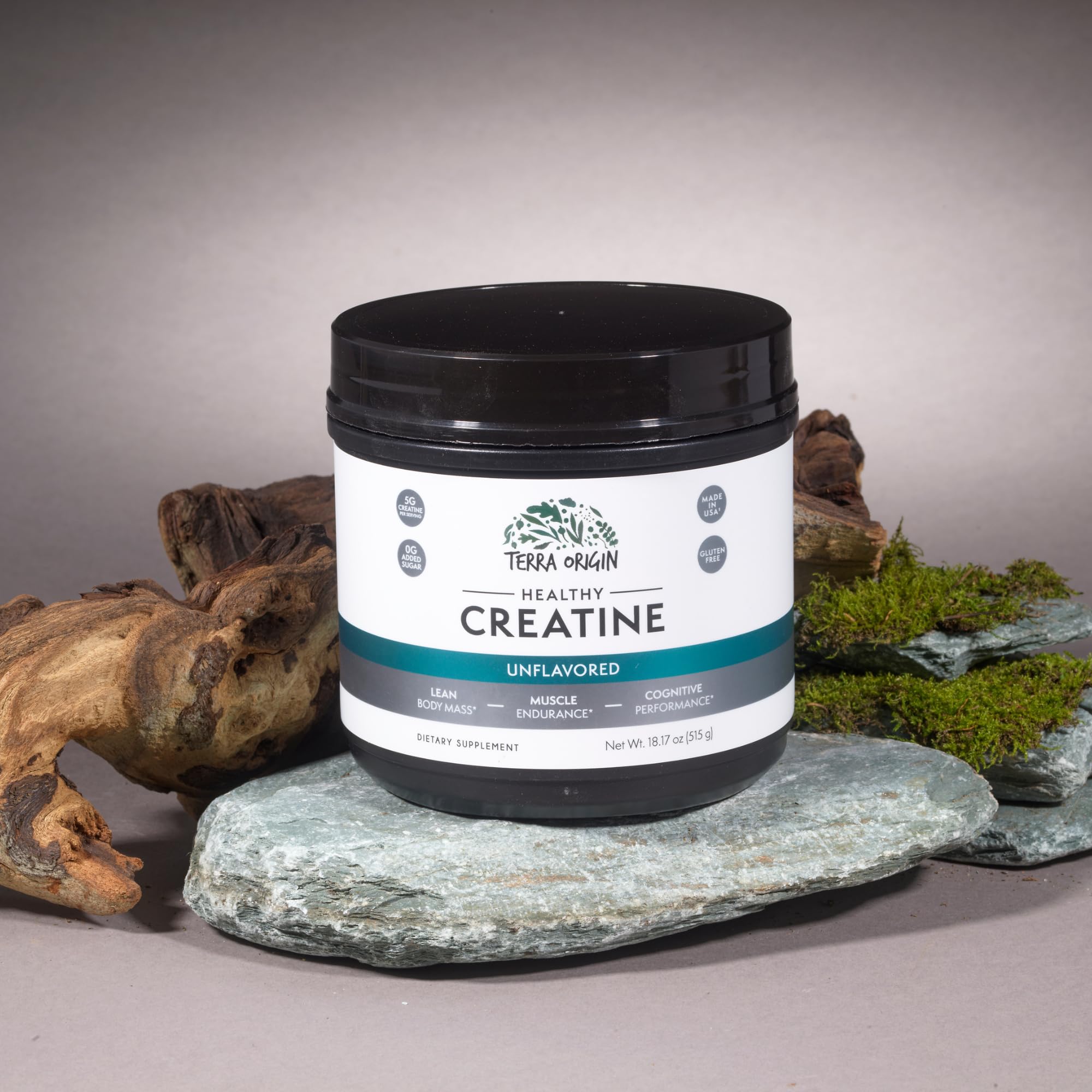 TERRA ORIGIN etiqueta de ingredientes limpia y transparente