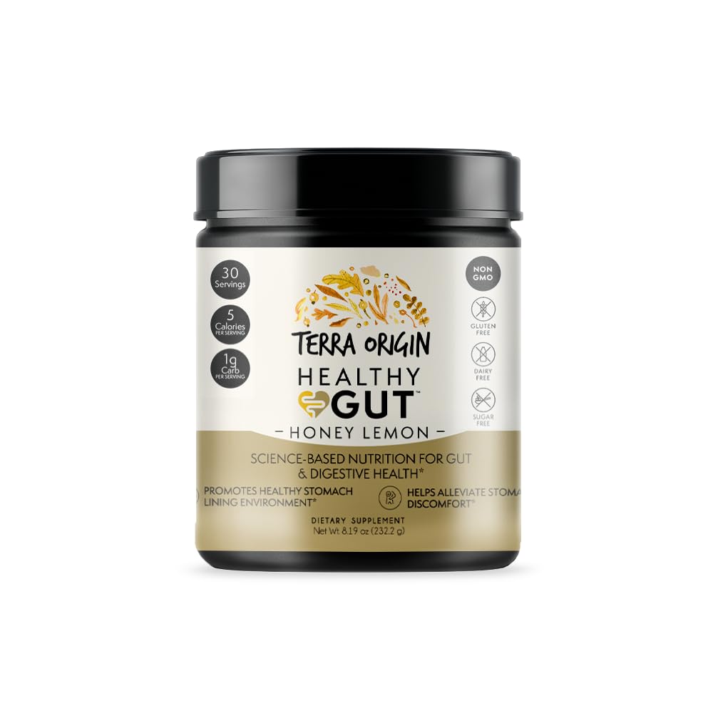 TERRA ORIGIN frasco frontal mostrando diseño y beneficios