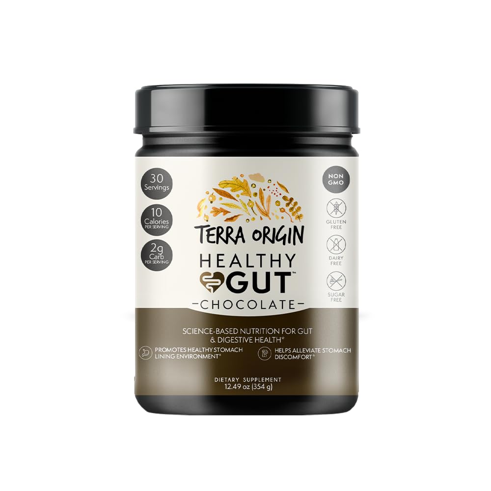 TERRA ORIGIN frente del envase mostrando formato y beneficio digestivo