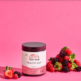 TERRA ORIGIN etiqueta con ingredientes clave visibles, confianza en la calidad