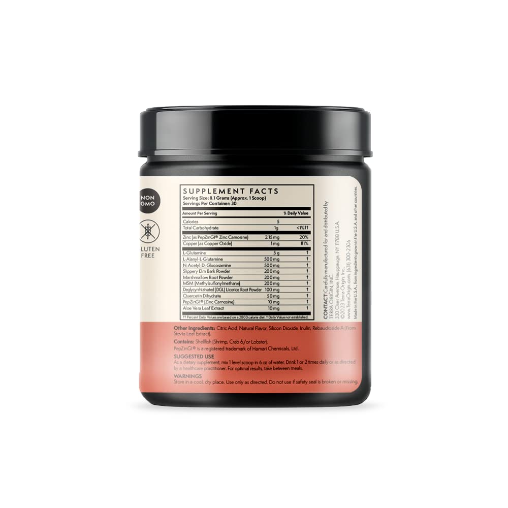 TERRA ORIGIN polvo disuelto en vaso listo para beber con sabor sandía