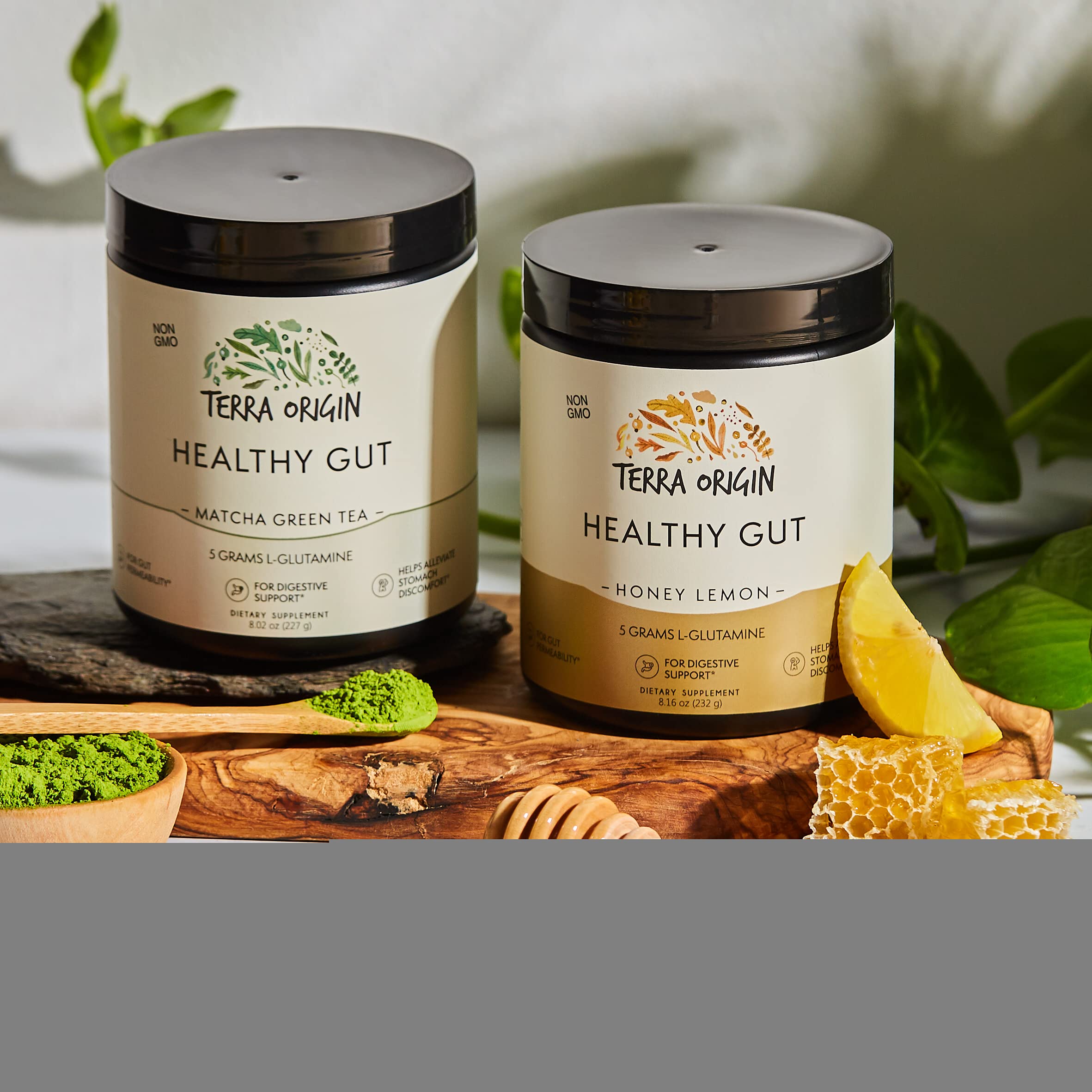 TERRA ORIGIN polvo añadido a recetas para soporte digestivo