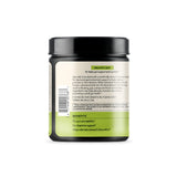 Vaso con bebida Terra Origin mezclada, sabor manzana verde y consumo matutino