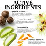 Terramed etiqueta con lista de ingredientes y pautas de uso