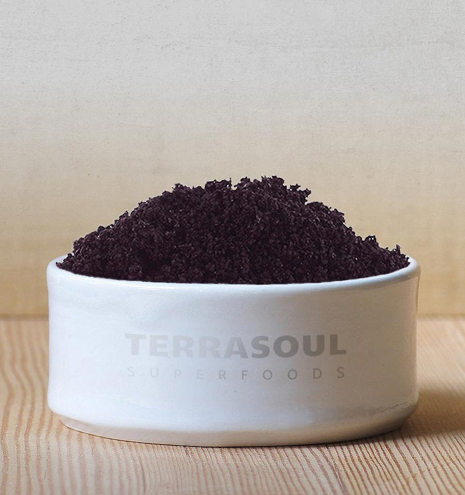 Terrasoul Superfoods açaí servido en smoothie bowl realzando sabor y presentación