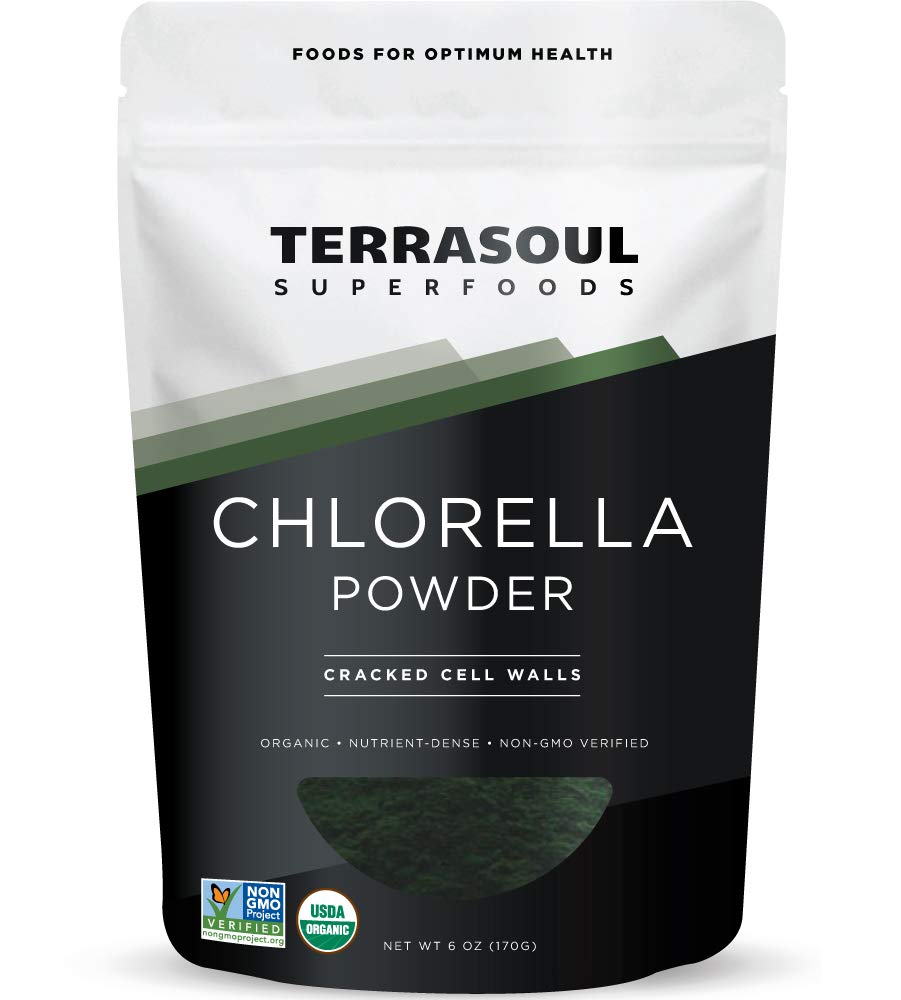 Terrasoul Superfoods empaque frontal mostrando el producto orgánico y beneficios
