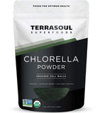 Terrasoul Superfoods empaque frontal mostrando el producto orgánico y beneficios