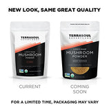 Terrasoul Superfoods etiqueta con sellos y certificaciones, transparencia y pruebas