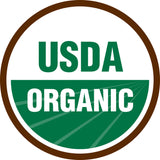 Terrasoul Superfoods etiqueta con certificaciones orgánicas y sin OGM visibles