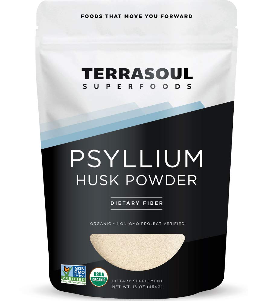 Terrasoul Superfoods frente del empaque mostrando producto y pureza