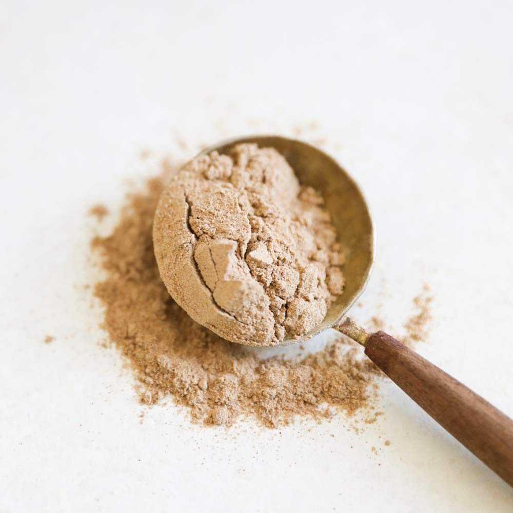 Terrasoul Superfoods etiqueta con certificaciones orgánica y Non-GMO visibles