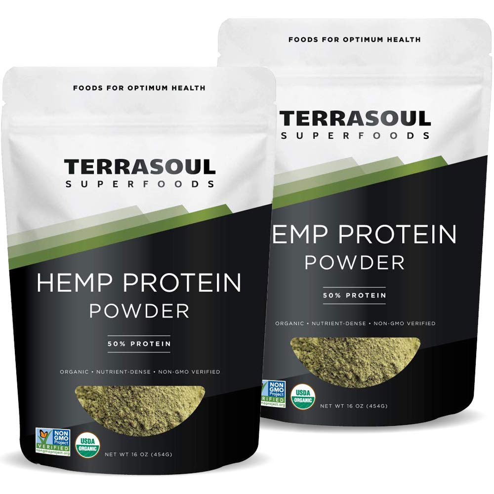 Terrasoul Superfoods frente del empaque mostrando el producto y beneficios