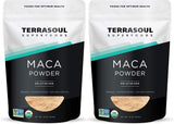 Terrasoul Superfoods frente del empaque mostrando 32 oz y sello orgánico