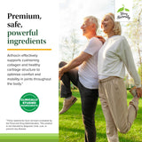 Terry Naturally Arthocin comparación de tamaño del frasco para escala clara