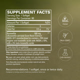 Terry Naturally BosMed 500 caja abierta mostrando los 60 softgels en su interior